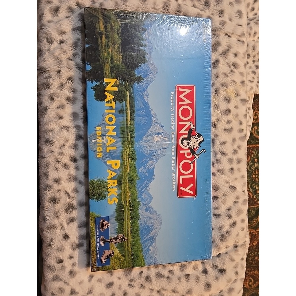Monopoly National Parks Special Edition Hasbro 1998 Board Game New! Unopened!
